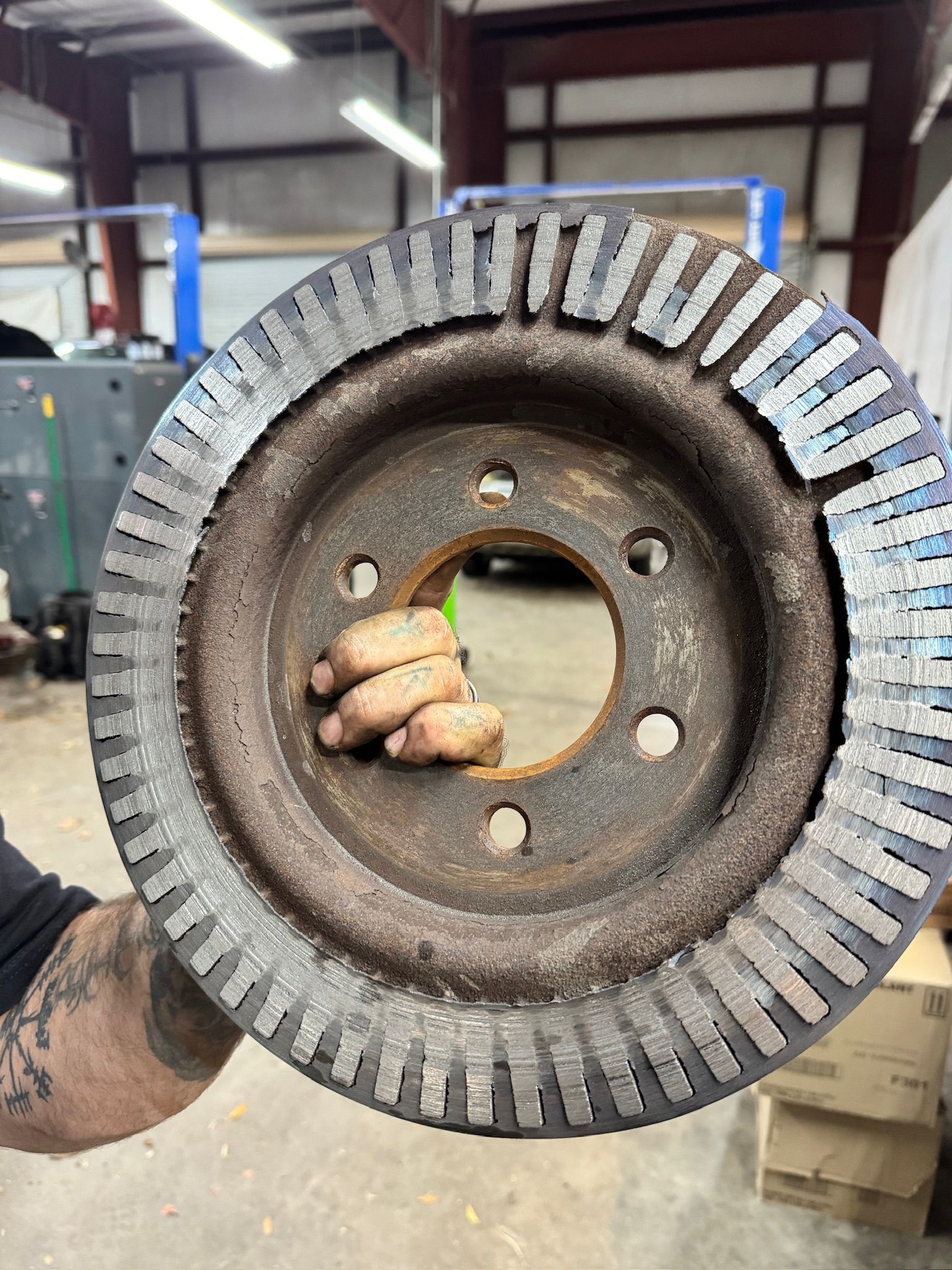 Worn out brake components fixed at Beachview Auto Service in Cedar Point and Morehead City, NC