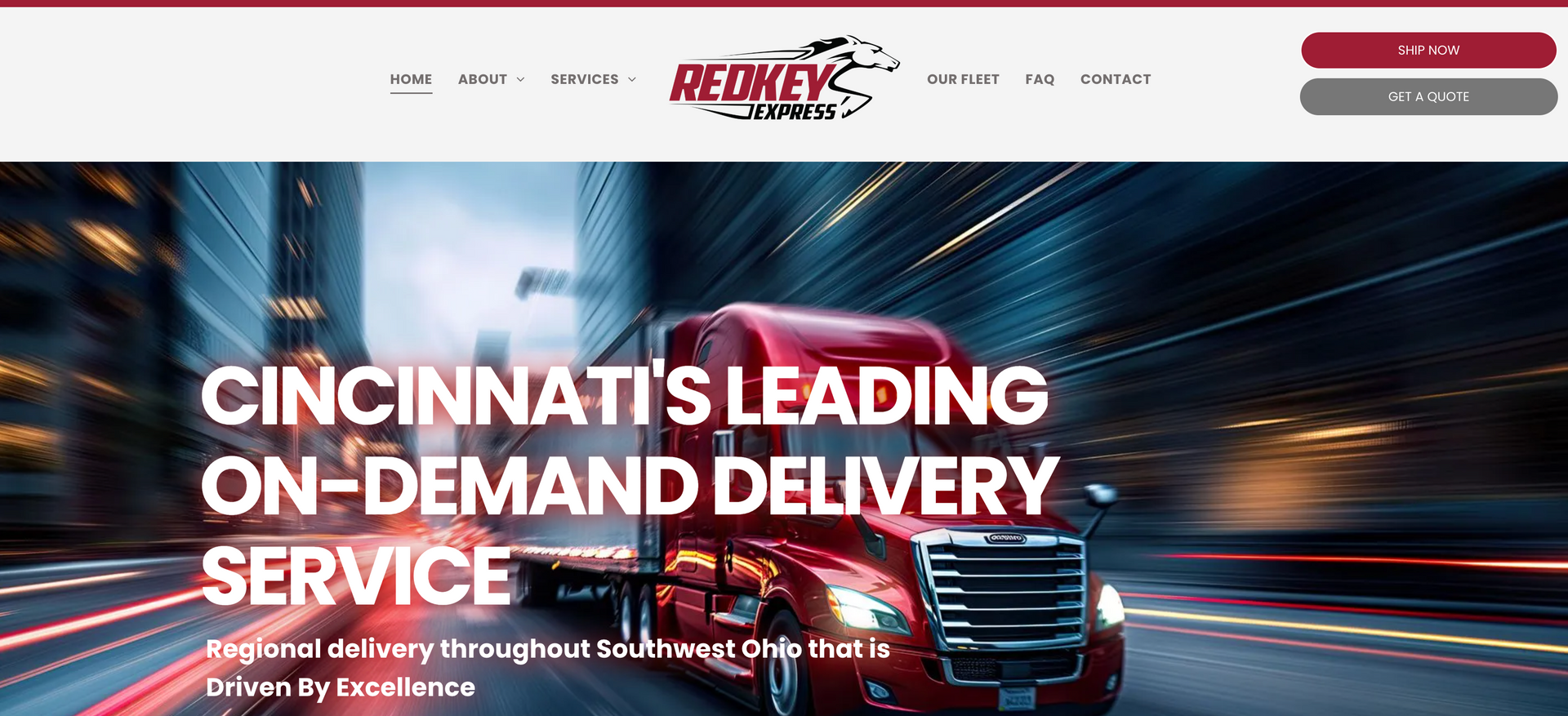 Red Loop Delivery Redkey Express - Leading Delivery Service Company of The Greater ...