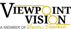 The logo for viewpoint vision is a member of vision source.