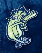 Blue Rocks Mr Celery mascot