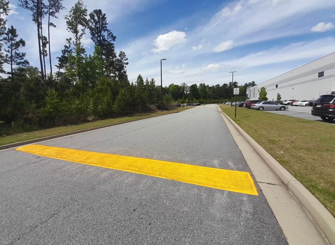 parking lot striping