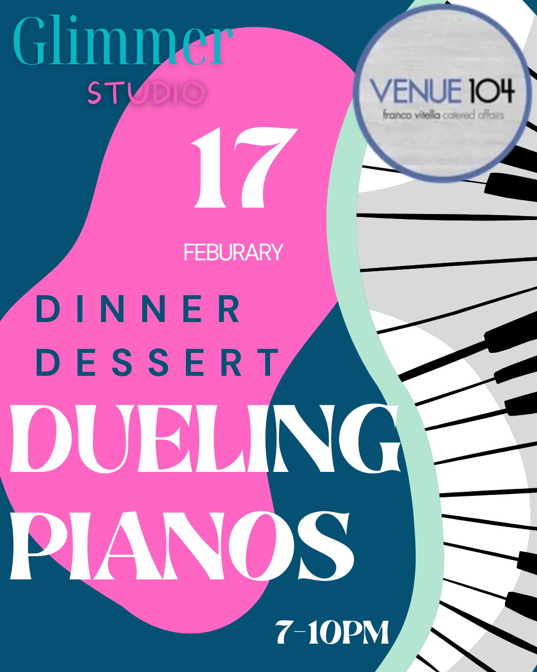 Dinner, Dessert & Dueling Pianos