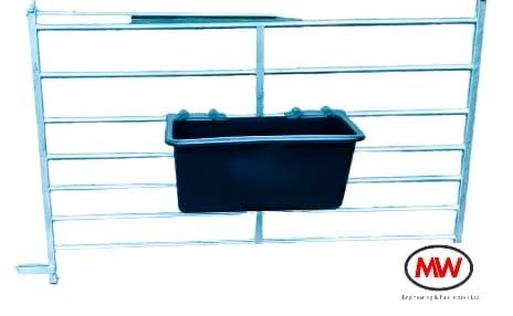 Plastic feeding trough 2ft plastic feeding trough