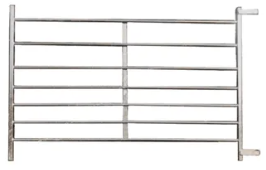 5 foot 7 inches railed sheep hurdle, looped, in galvanised steel