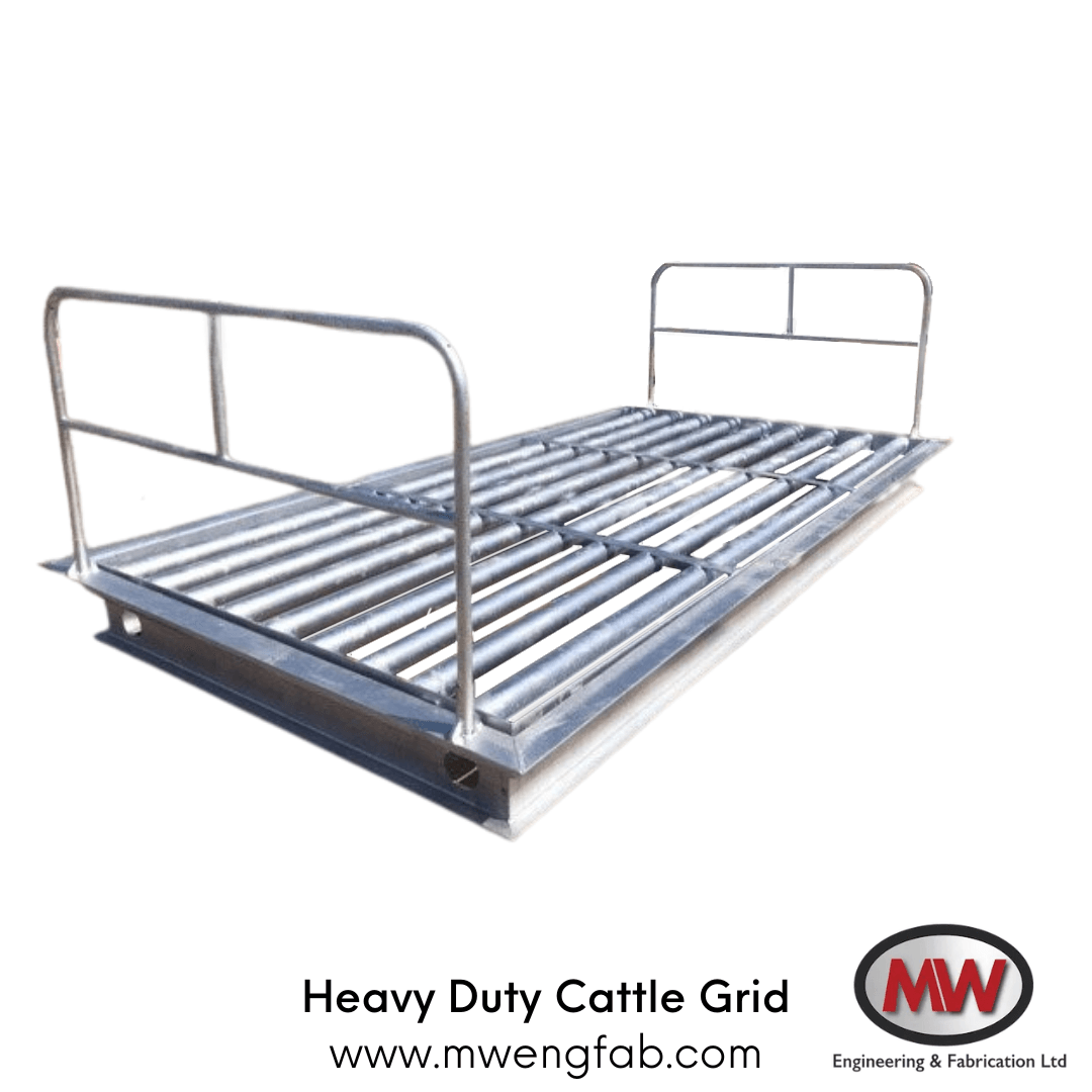 Cattle grid Cattle grid in galvanised steel