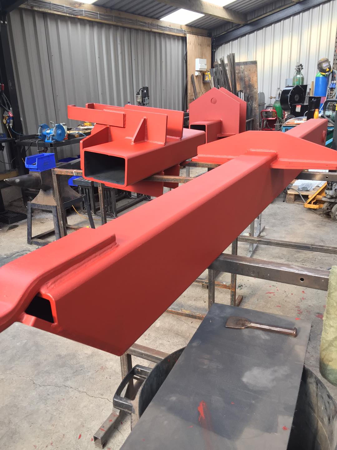 Draw Bars fabricated by MW Engineering & Fabrication Kirkcudbright Dumfries & Galloway Scotland