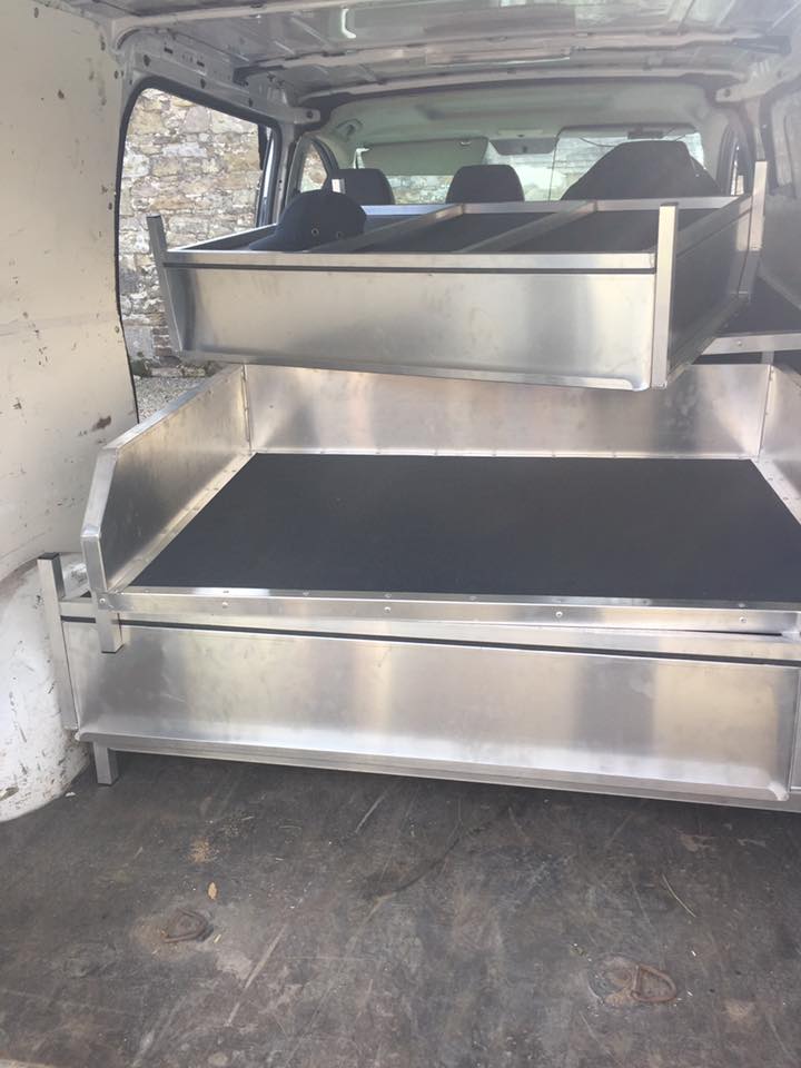 Kennel Beds fabricated by MW Engineering & Fabrication Kirkcudbright Dumfries & Galloway Scotland