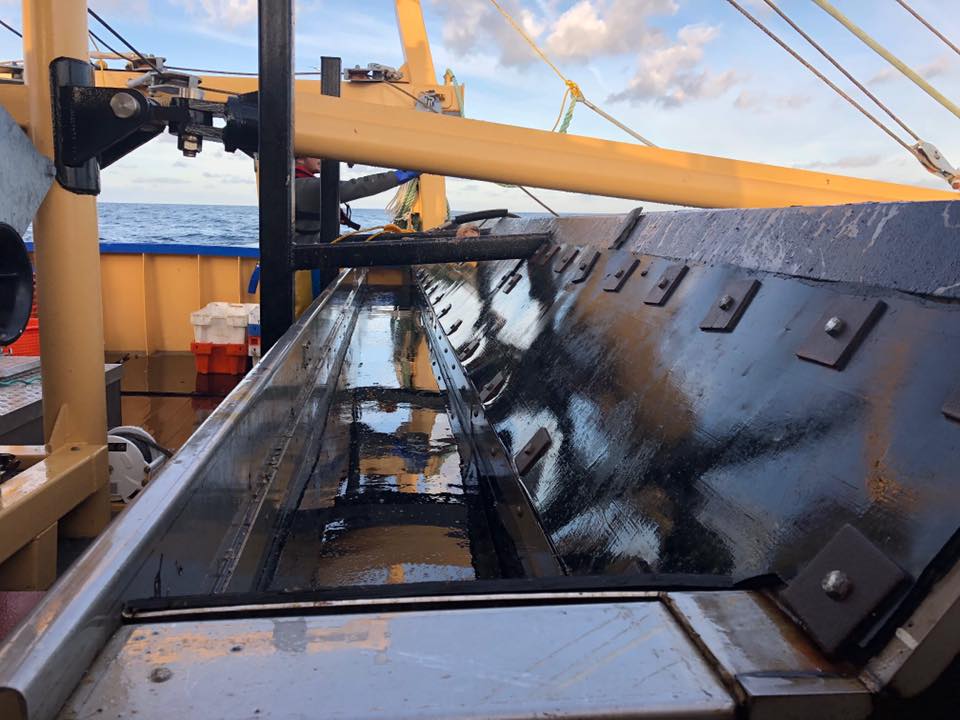 Trawler Conveyors fabricated  to your specification by MW Engineering & Fabrication Kirkcudbright Dumfries & Galloway Scotland