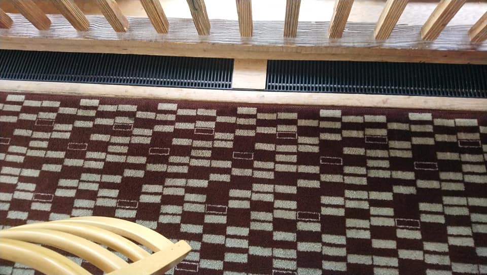 patterned carpet  after