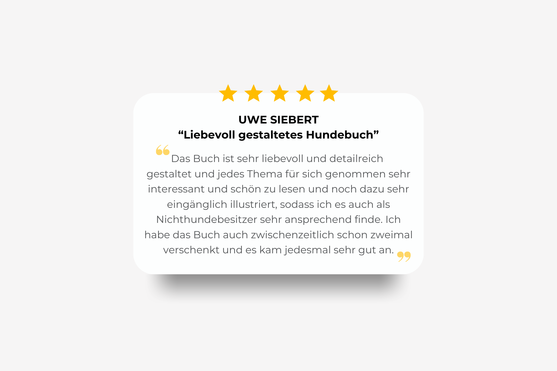 Hundemenschen Buch Kundenbewertung Fellow Verlag