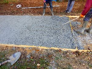 Building a Concrete Road - Waianae, HI - Peterson Bros Construction