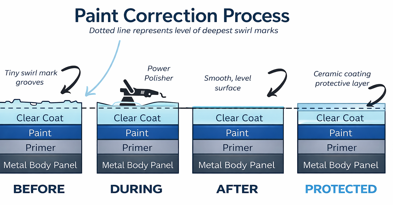 Paint Correction Process