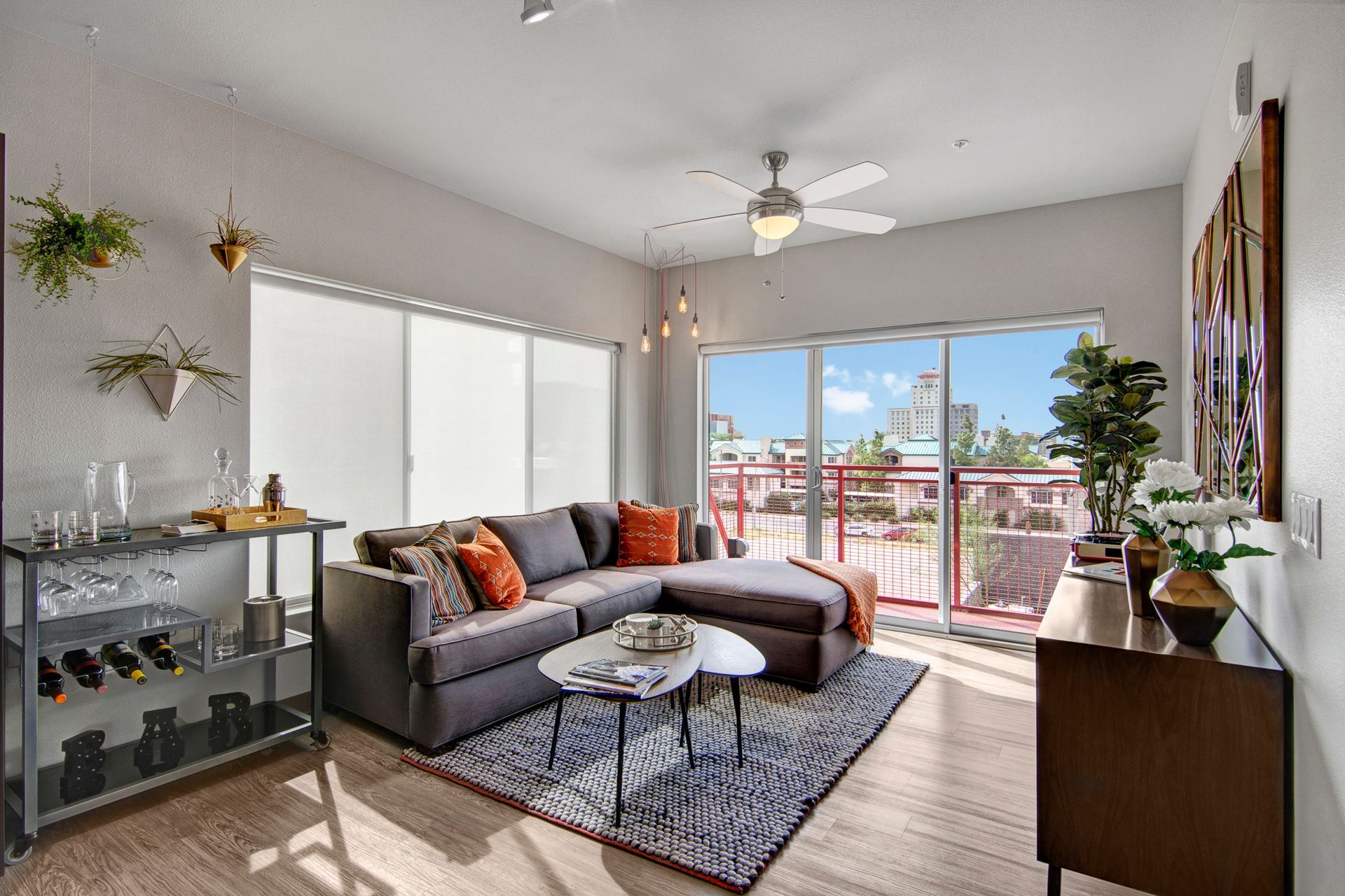 apartment floor plan.