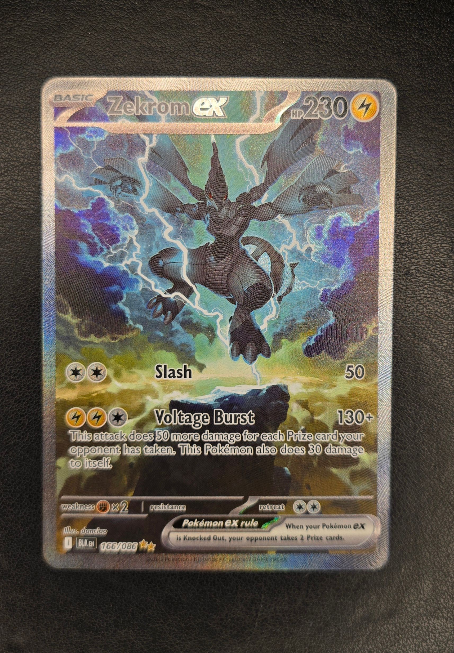 Zekrom EX SIR 166/086