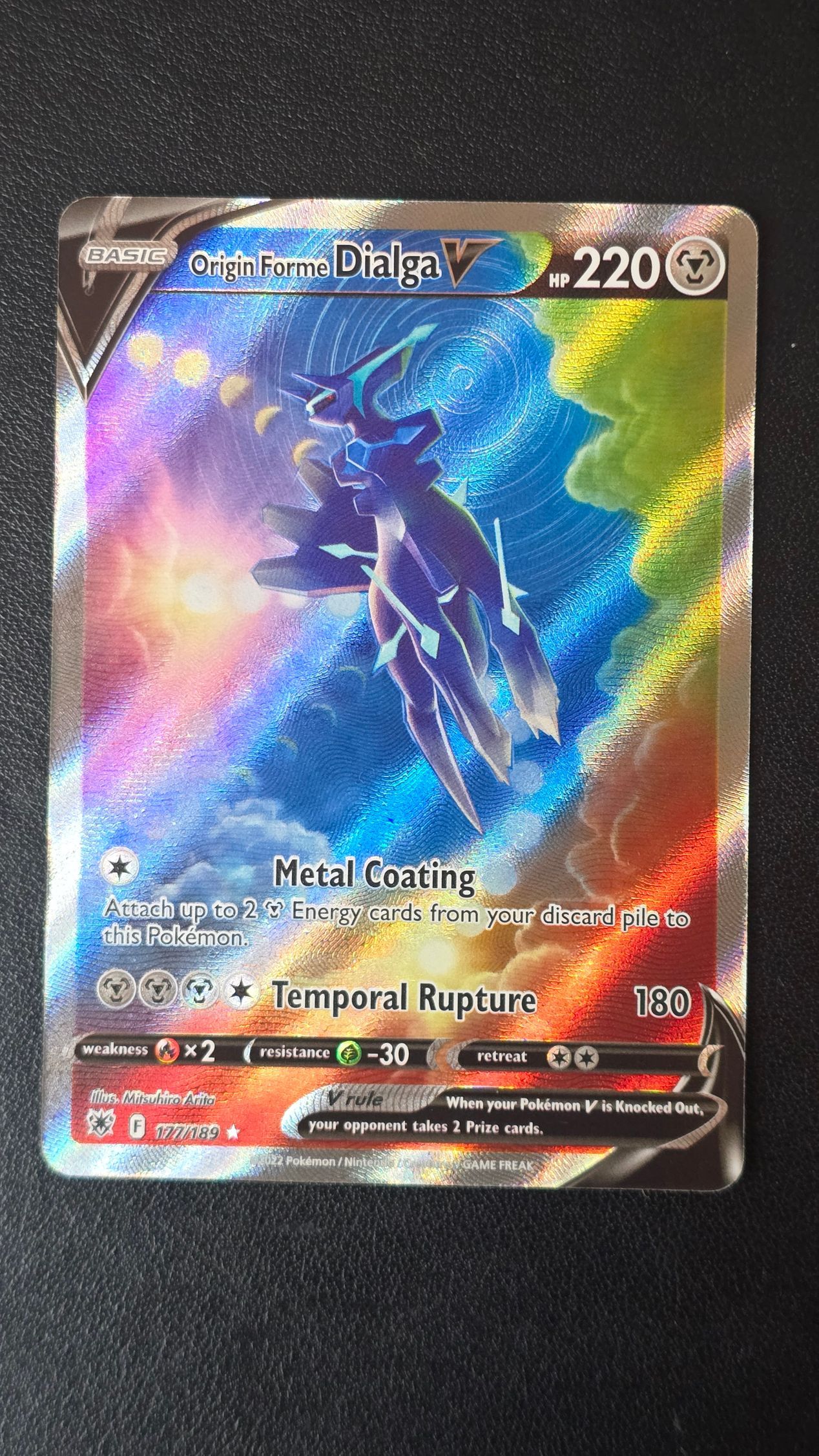 Origen Forma Dialga V (Arte completo alternativo) 177/189