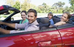 family driving with insurance services in Hawkinsville, GA