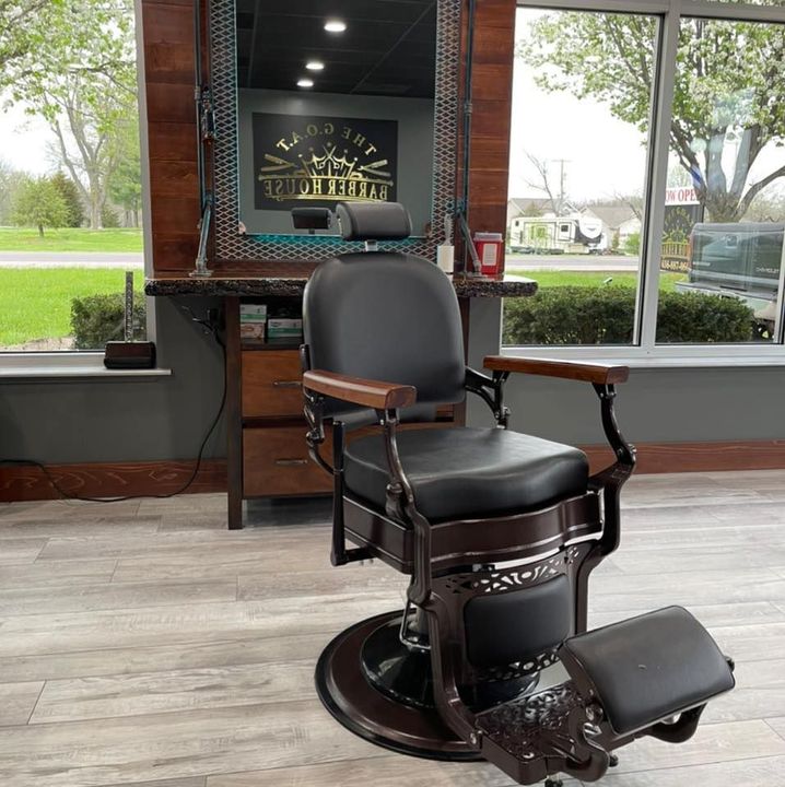 Nice barber chair — Wentzville, MO — The Goat Barber House