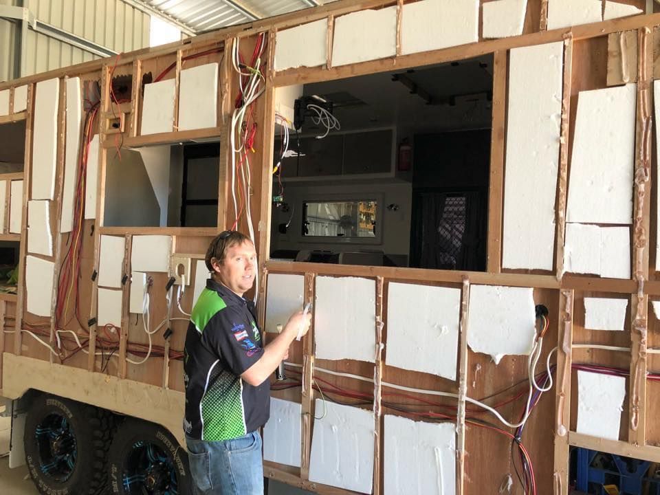 Caravan Repairs in Process — Caravan Repairs in Inverell, NSW