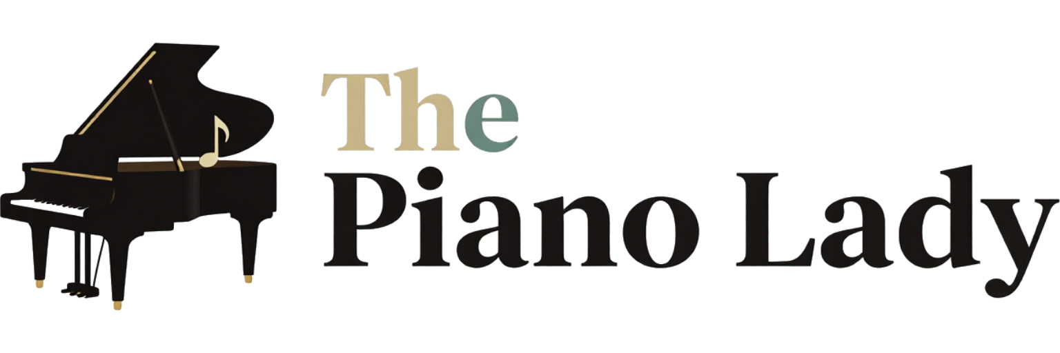 The Piano Lady logo