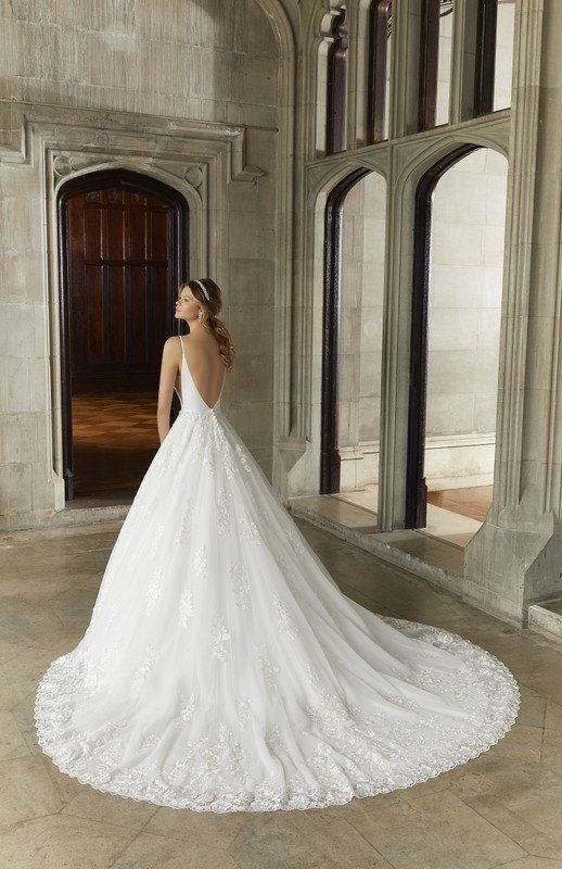 Morilee wedding dress 2125 back