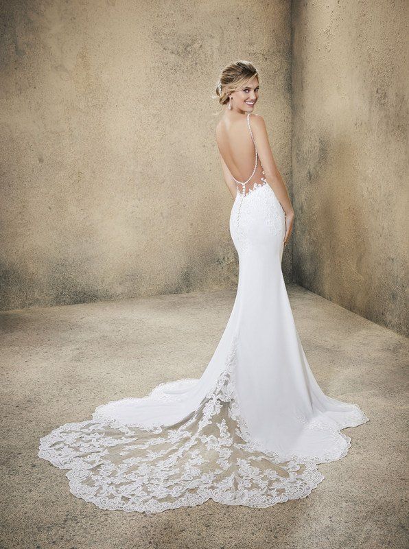 Morilee wedding dress 5773 back