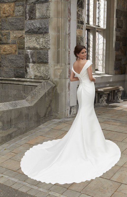 Morilee wedding dress 5812 back