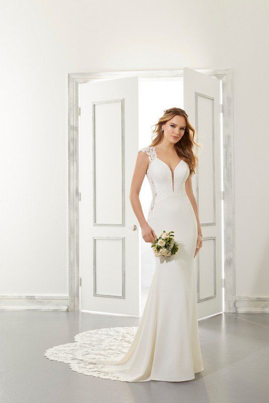 Morilee wedding dress 5868 front