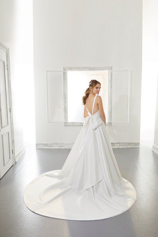 Morilee wedding dress 5875 back