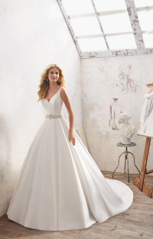 Morilee wedding dress 8123 front