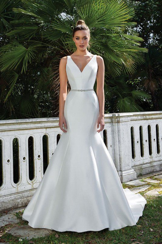 Justin Alexander wedding dress 88107 front