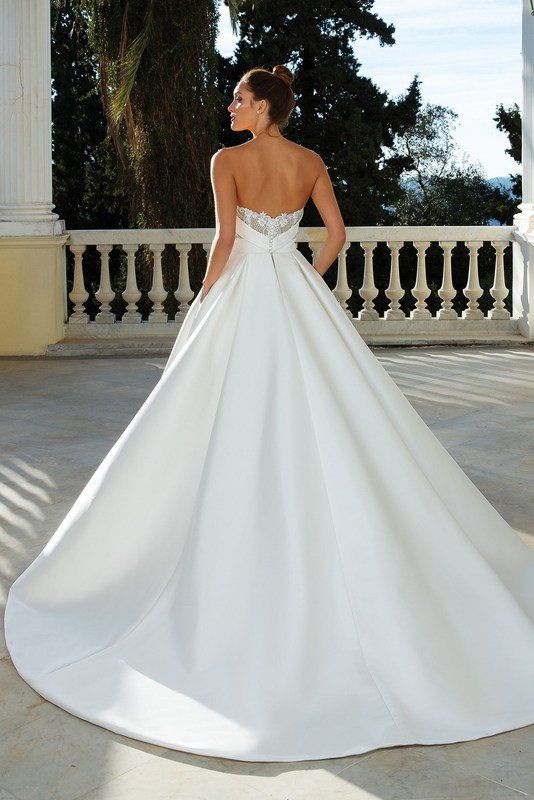 Justin Alexander wedding dress 88110 back