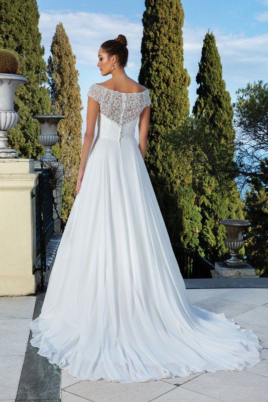 Justin Alexander wedding dress 88113 back