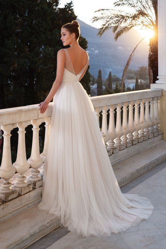 Justin Alexander wedding dress 88118 back