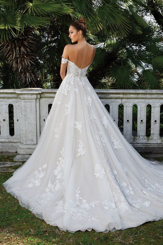 Justin Alexander wedding dress 88122 back
