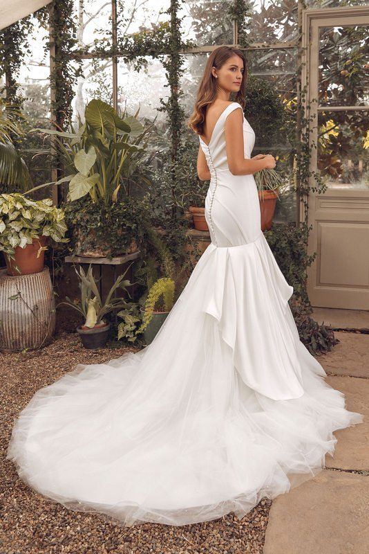 Justin Alexander wedding dress 88137 back