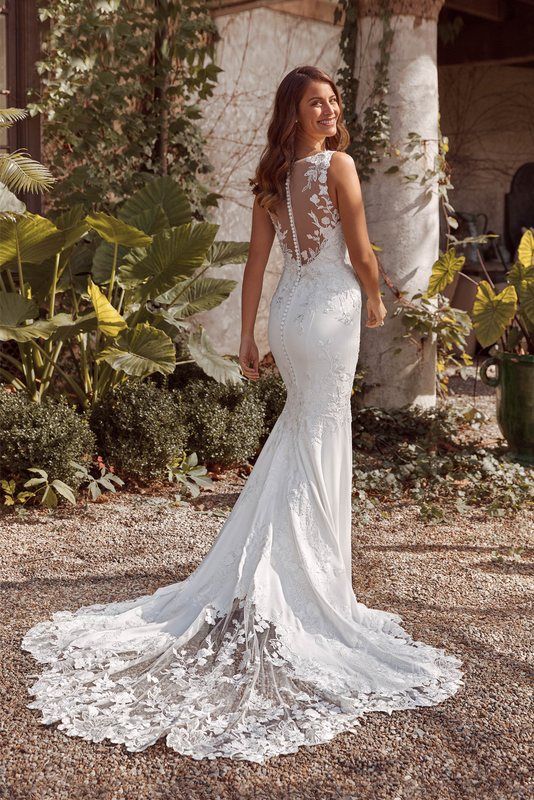 Justin Alexander wedding dress 88143 back