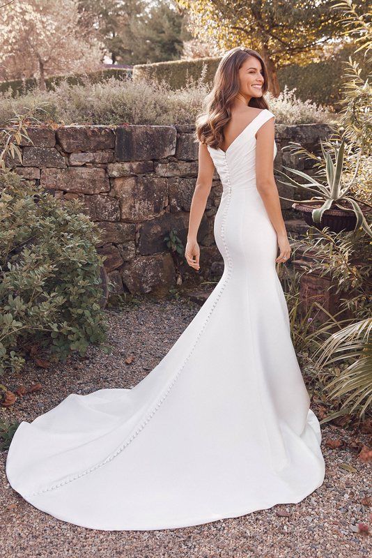 Justin Alexander wedding dress 88148 back