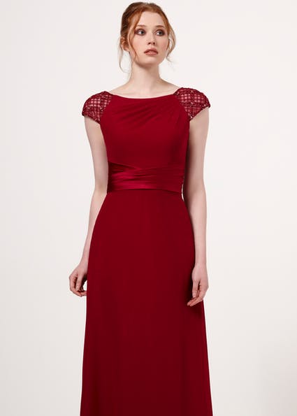 Romantica bridesmaid Buffy front close