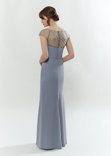 Romantica bridesmaid Misty back