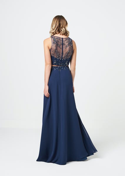 Romantica prom dress A109 back