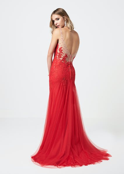 Romantica prom dress A124 back