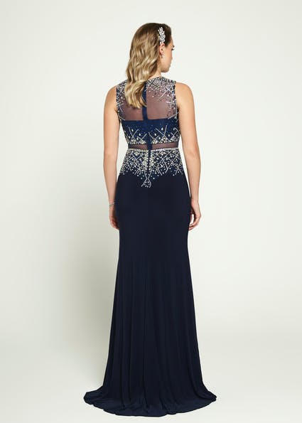 Romantica prom dress A160 back