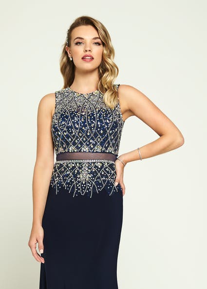 Romantica prom dress A160 close up