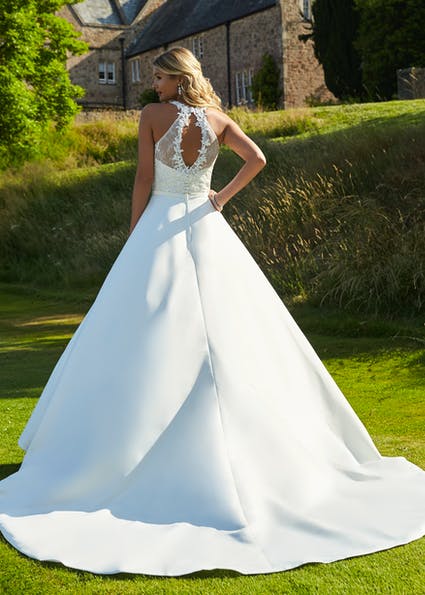Romantica wedding dress Sophie back