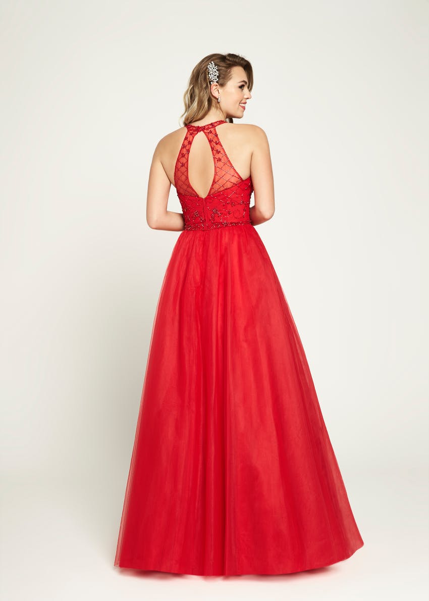 Romantica prom dress A141 back
