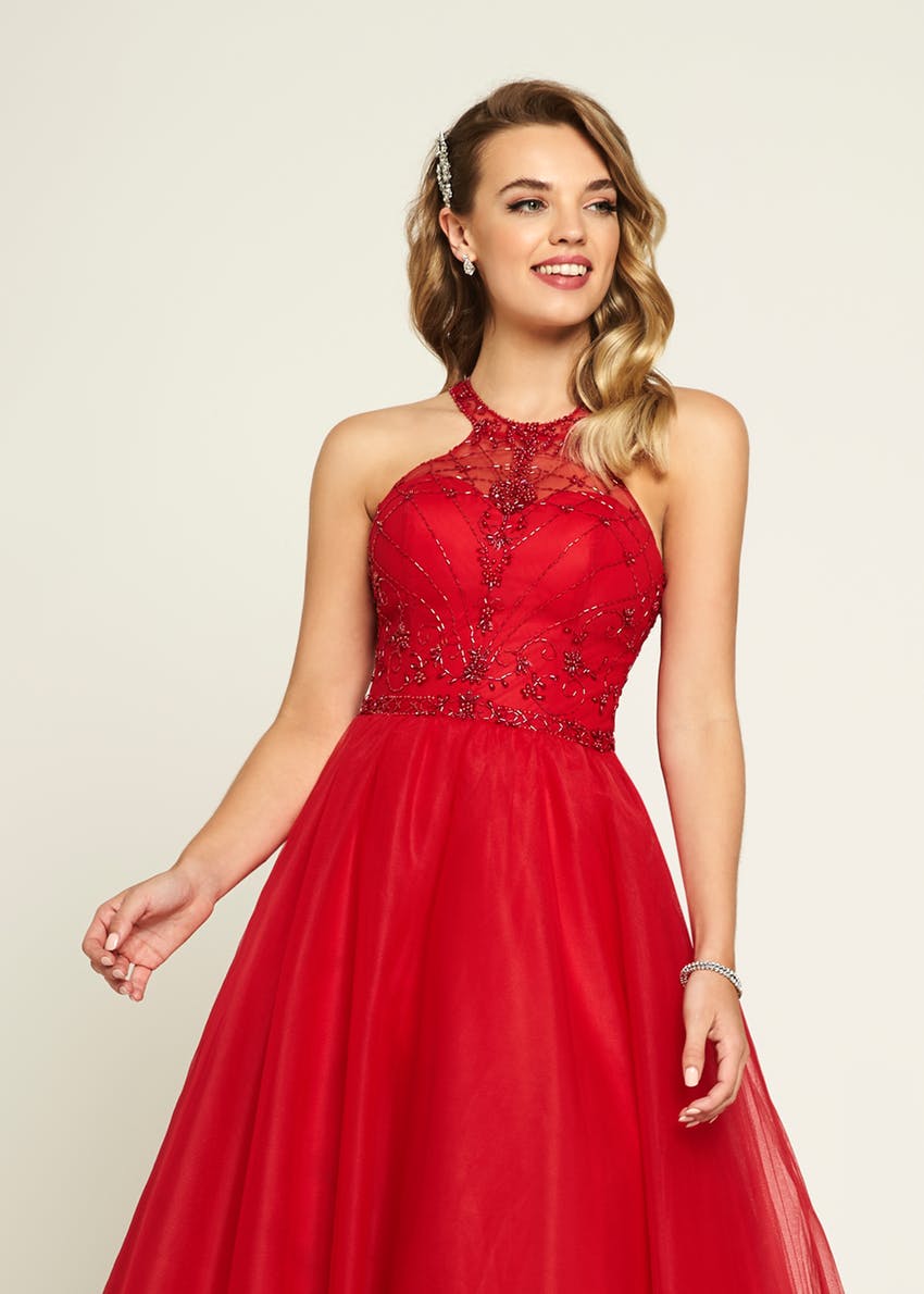 Romantica prom dress A141 close up