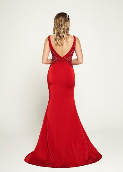Romantica prom dress A144 back
