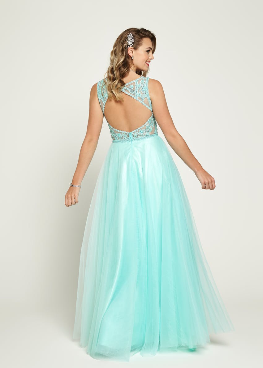Romantica prom dress A174 back