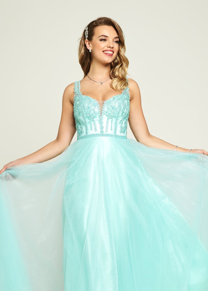 Romantica prom dress A174 close up