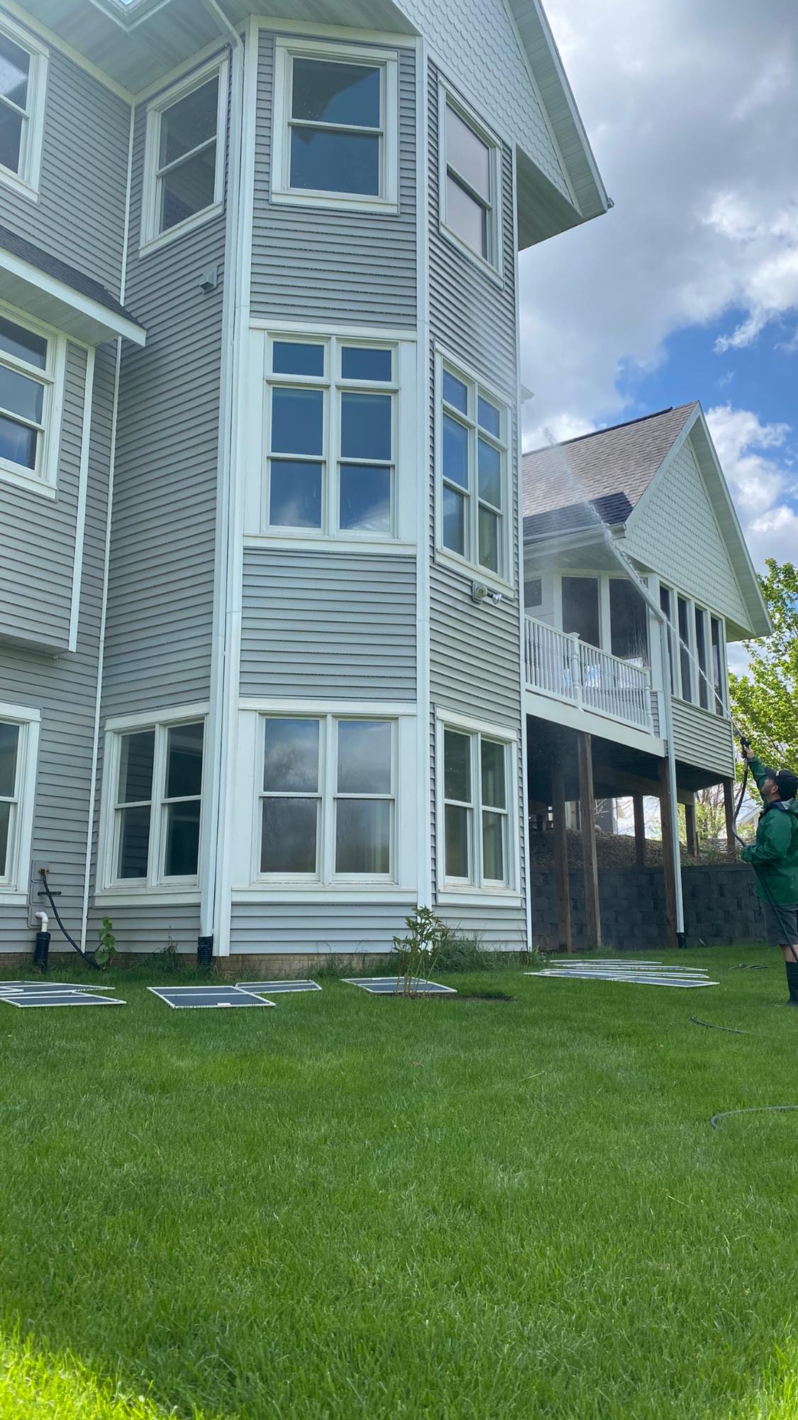 Using Pressure Washing — Cedar Rapids, IA — Eastern Iowa Carpet Care Inc